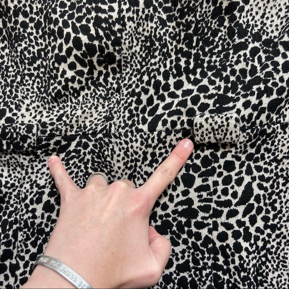 Calvin Klein Animal Print Sheath Dress Size 8 - Picture 7 of 9
